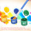 5Sets DIY Blank Flying Kite Set with Paints and Brushes 6