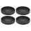 20Pcs Grey Bathroom Plunger Drip Tray with Breathable Plastic Material 2