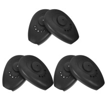 Black Silicone Hair Dye Ear Muffs for Heat and Water Shield