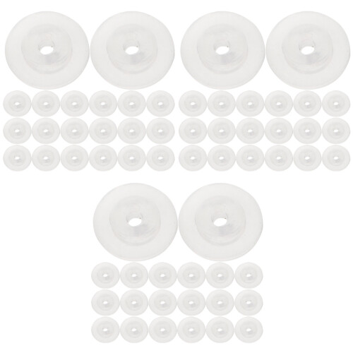 300Pièces Stops-Leurres ABS Transparent Matériel