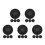 20Pcs Grey Bathroom Plunger Drip Tray with Breathable Plastic Material 9