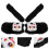 2Paare Schwarze Stoff Lenkerhandschuhe Winter Handwärmer 10