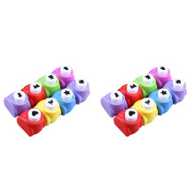 24Pcs Assorted Color Scrapbooking Punches Paper Cutter DIY Craft Punch