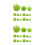30Pcs Realistic Foam Fruit Models Light Green Artificial Decoration 1