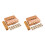 Folding Wooden Chess Game Set Durable Bamboo Box Assorted Colors 1