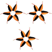 3Pcs Reusable Halloween Clown Cat Collar Elastic Decorative Collar
