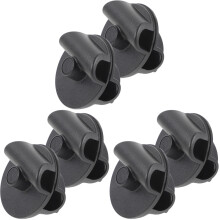 6Pcs Metal Plastic Mic Holders 360 Rotatable Clips for Mic Stands
