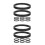16St Speaker Adapter Spacer Ringen Van PVC Voor Auto Front Geluid 1