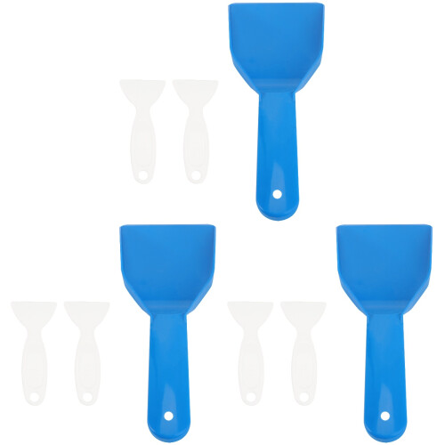 9Pcs Fridge Ice Durable Safe Deicing Tools As Shown