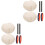 2Ensembles Kit Complet Bocal Levain Coton Couvrant Date Thermomètre 6