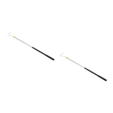 2Pcs Telescopic Stainless Steel Snake Handling Hooks Multi-Color Tool