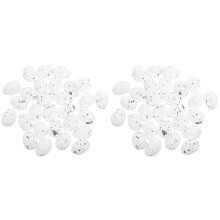 100St Witte Foam DIY Eieren Voor Paasdecoratie En Feestaccessoires