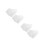 2Sets Clear Acrylic Fish Tank Plant Basins with Suction Cup Design 5