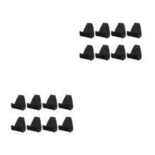 16Pcs Universal Black Plastic Tire Machine Jaw Guards for Rim Safety