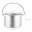 2Pièces Casserole Aluminium Pour Cire Argentée Usage Esthétique 10