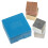 8Sets Assorted Physical Experiment Blocks Aluminum Iron Wood Cubes 3