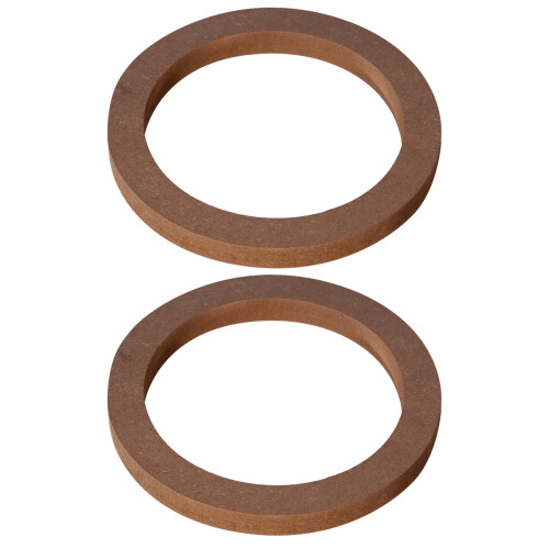 6Pièces Plaques Muffler Marron Anti-Vibration Pratiques Pour 1