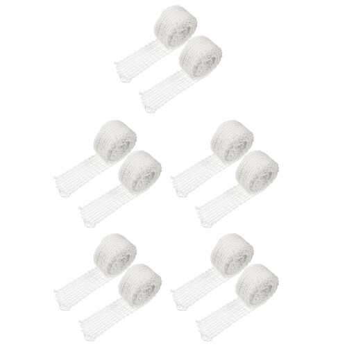 10Pcs Elastic Cotton Meat Netting Roll Ham Sock for Meat Trussing 1