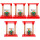 5Sets Holz Bahnsteig Spielzeug Kinder DIY Simulation Bunt Modell 4
