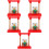 5Sets Holz Bahnsteig Spielzeug Kinder DIY Simulation Bunt Modell 8