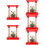 5Sets Holz Bahnsteig Spielzeug Kinder DIY Simulation Bunt Modell 11