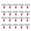 60Pcs Durable Chicken Drinking Fountain Waterer for Farm Use 10