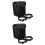 2Pièces De Rangement Noir Durable Et Portable 5