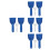 12Pcs Car Ice Set with Snow Brush PP Durable Portable Design 8