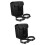 2Pièces De Rangement Noir Durable Et Portable 7