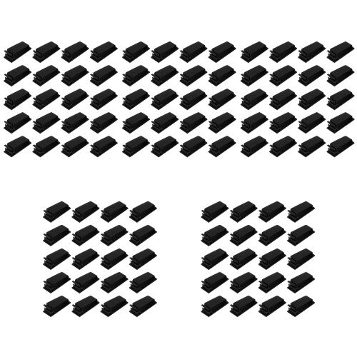 100Pièces De Câbles Noir Simple Et Efficace 2