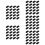 100Pièces De Câbles Noir Simple Et Efficace 10