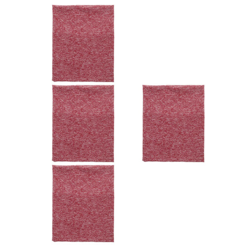 4Pièces Écharpe Oreilles Rose Douceur 2