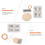 1Set Kleurrijk Weefgetouw DIY En Kleding 7