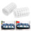1000Paires Adhésifs Points Nylon Blancs Pour Bricolage École Bureau 8