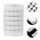 1000Paires Adhésifs Points Nylon Blancs Pour Bricolage École Bureau 9