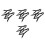 8Pcs Black Chin Strap Nylon Hard Hat Safety Accessory 6
