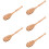 5Pièces Ustensiles Cuisine Bois Khaki Cuillères Multi-Usage 11