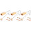3Pièces Vibraslap Bois Percussion Main Portable Découvrez Sons Uniques 4