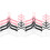 120Pcs Assorted Color Mini Plastic Doll Hangers for Clothes Storage 2