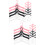120Pcs Assorted Color Mini Plastic Doll Hangers for Clothes Storage 6