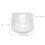 5Pcs White Acrylic Wall Bracket for Security Cameras and Speaker Mount 3