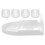 5Pcs White Acrylic Wall Bracket for Security Cameras and Speaker Mount 11