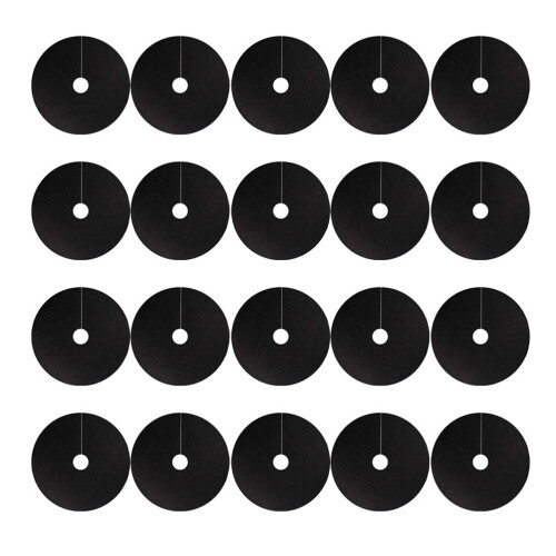 40Pcs Anti-Grass Non-Woven Tree Mulch Pad Root Barrier for Orchards 2