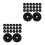 40Pcs Anti-Grass Non-Woven Tree Mulch Pad Root Barrier for Orchards 9