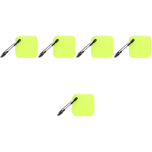 5Pcs Green Silicone Pet Tracer Protective Cases Shockproof and Durable 2