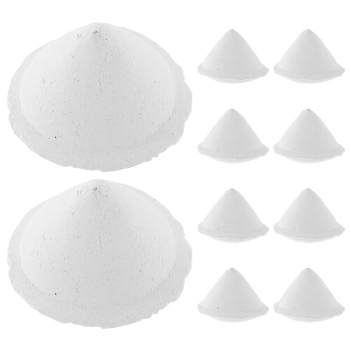 20Pcs White Ceramic Pottery Kiln Nails Reusable High-Temp Clay Tools 1