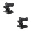 2Stk Metall Guitar Phone Stand Mit , 360 , Schwarz 9