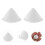 20Pcs White Ceramic Pottery Kiln Nails Reusable High-Temp Clay Tools 10