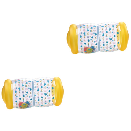 2Pièces Rouleau De Rampement Gonflable Jeu D'exercice Bébé 2