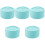 5Pcs Silicone Coffee Filter Container Green for Home Use 4